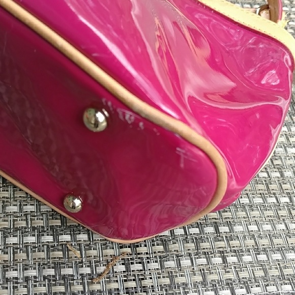 Dooney & Bourke Patent Satchel - Picture 7 of 11